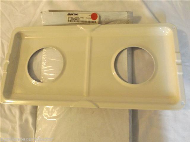 MAYTAG/JENN AIR STOVE 71003052 Bowl, Drip (dbl-alm) NEW IN BOX MAYTAG/JENN AIR STOVE 71003052 Bowl, Drip (dbl-alm) NEW IN BOX